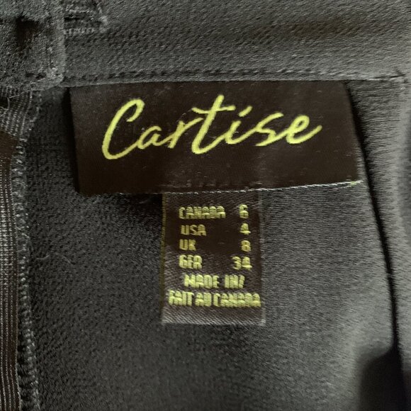 Vintage Cartise Black Palazzo Pants - Picture 8 of 8